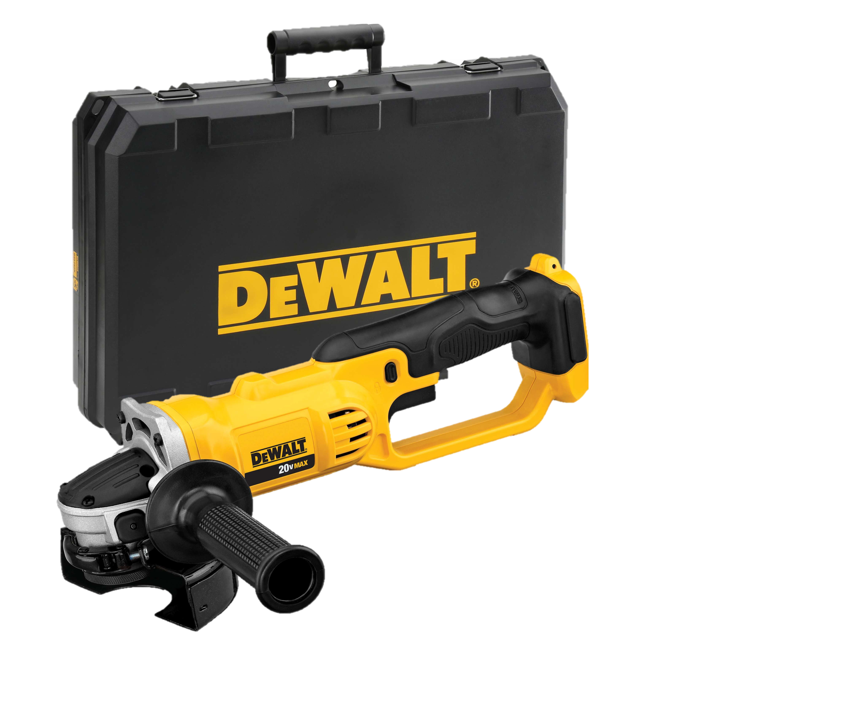 DEWALT DCG412KN100, литиевая батарея 20 В, 100 мм, угловая шлифовальная машина, одинарная пластиковая коробка