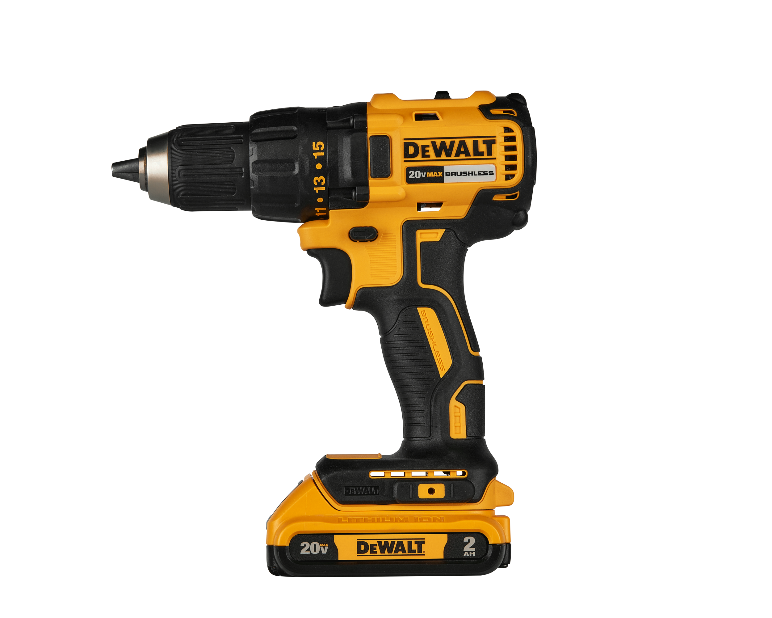 Литиевая электрическая бесщеточная дрель-шуруповерт Dewalt DCD7771D2, 20 В