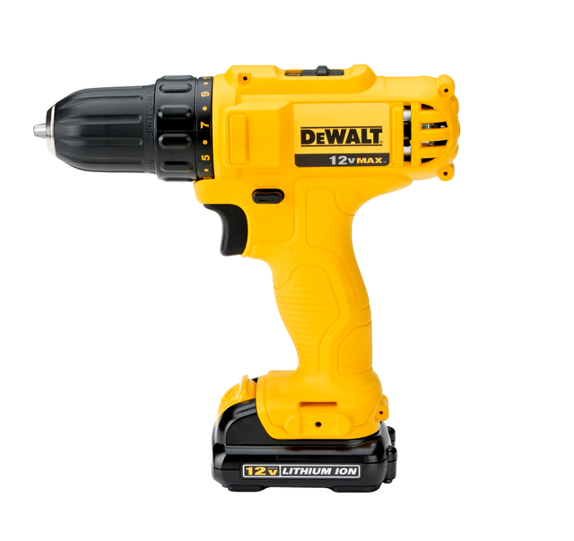 Литиевая электрическая компактная дрель-шуруповерт DEWALT 12 В DCD700S2K