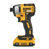 DEWALT 20 В 6,35 ММ Литиевая бесщеточная ударная отвертка DCF7871D2