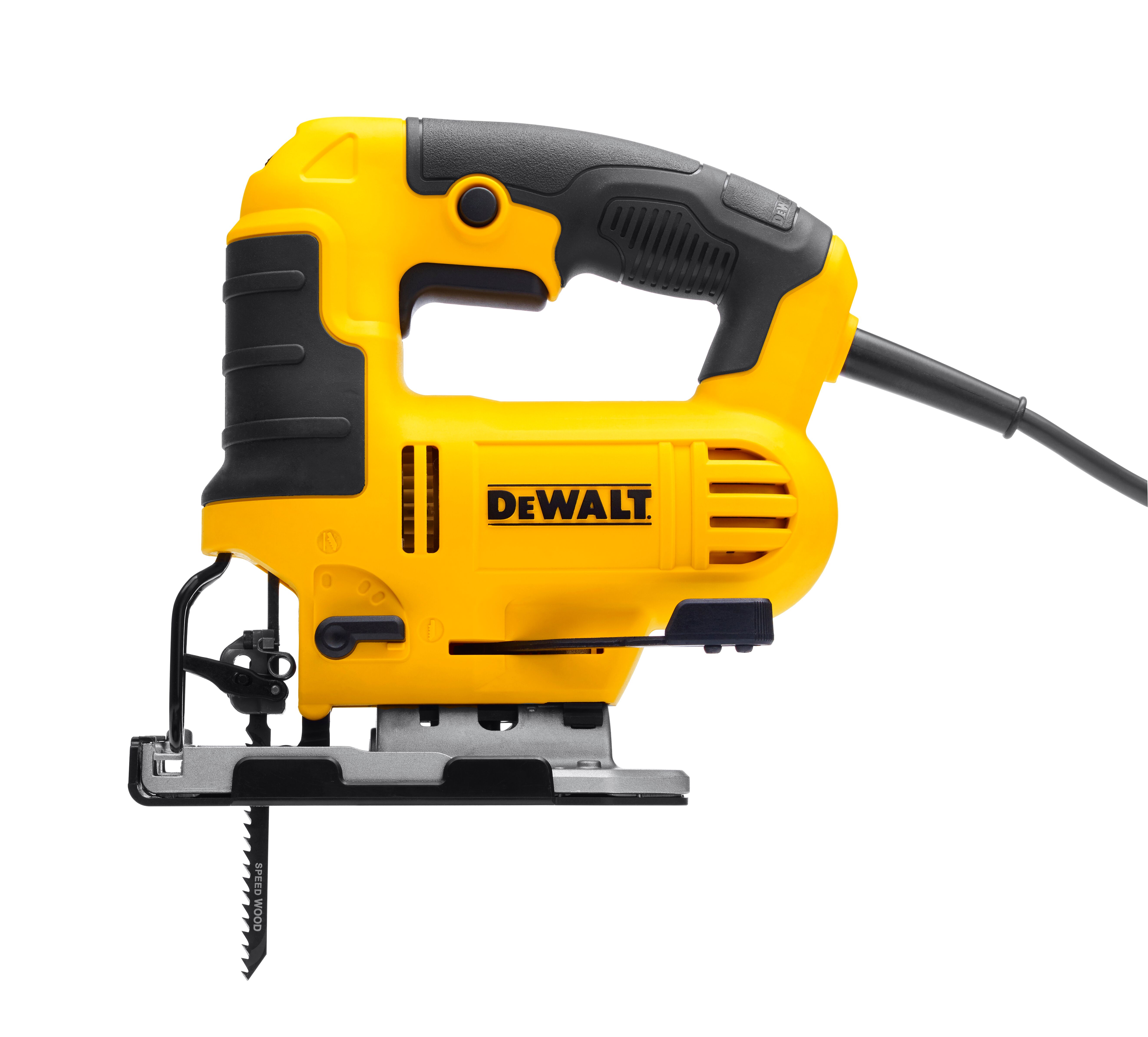 Высокопроизводительный электрический лобзик с D-образной рукояткой DEWALT, 650 Вт, проводной тип DWE349