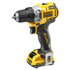 Компактная литиевая бесщеточная электрическая дрель DEWALT 12 В DCD701MD1