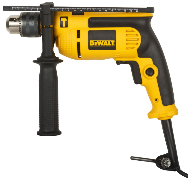 Ударная дрель DEWALT 13 мм, 650 Вт, с регулировкой скорости DWD024