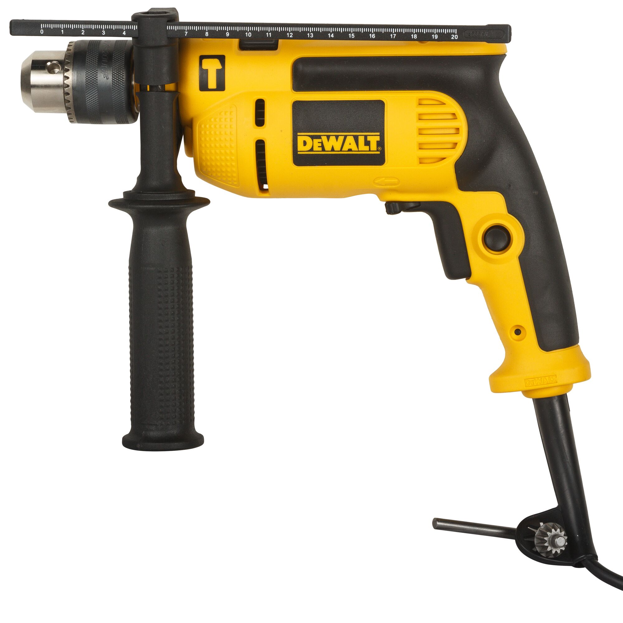 Ударная дрель DEWALT 13 мм, 650 Вт, с регулировкой скорости DWD024