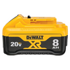 Замена литиевой батареи DEWALT 20 В 8,0 Ач DCB208