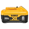 Замена литиевой батареи DEWALT 20 В 8,0 Ач DCB208